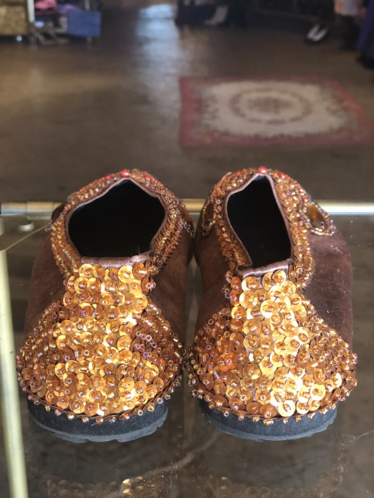 On the Ritz Sequin Beaded Flats → Hotbox Vintage