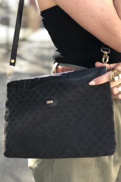 Pierre Cardin Canvas Clutch