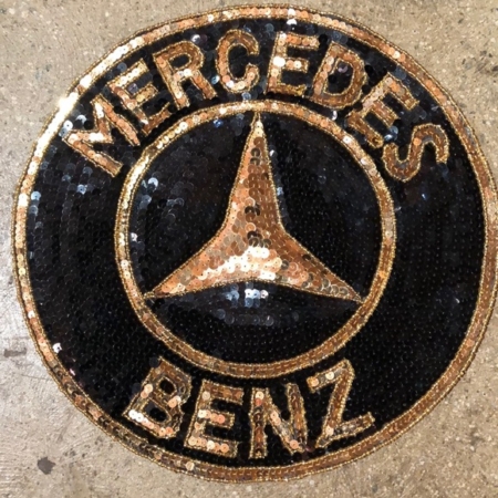 Hotbox-Vintage-NEW-Mercedes-Benz-Sequin-Patch-31d2