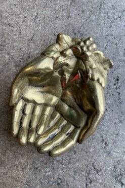 Hotbox-Vintage-South-Pasadena-California-50s-60s-Brass-Hands-Trinket-Vanity-Dish_6657 Large