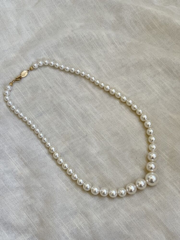  YERTTER Vintage Gatsby 1920s Pearl Choker Necklace