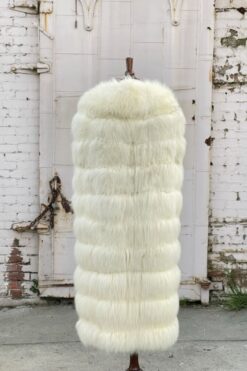 Hotbox-Vintage-South-Pasadena-California-80s-Fox-Fur-Cape-Mob-Wife-_5750 Large