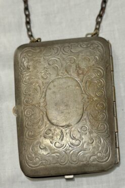 Antique Compact Coin Case