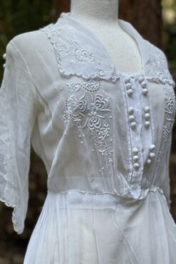 Edwardian Lace Dress - Small