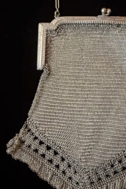 Antique Metal Mesh Purse