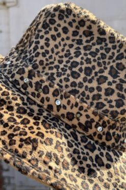 Alternative view of Cheetah Print Wool Cowboy Hat