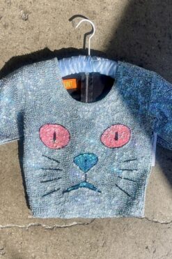 Hotbox-Vintage-South-Pasadena-California-Discount-Universe-Cat-Crop-Top-_2152 Large