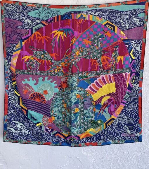 Hotbox-Vintage-South-Pasadena-California-Hermes-Silk-Scarf-_9701 2 Large