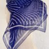 Hotbox-Vintage-South-Pasadena-California-Large-Escada-Silk-Chiffon-Blue-Scarf-Oversized-_9751 Large