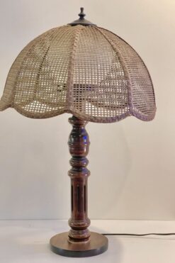 Hotbox-Vintage-South-Pasadena-California-MCM-Wicker-Lamp-_1429 Large