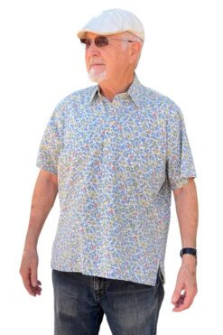 Vintage Reyn Spooner Floral Hawaiian Vacation Polo - Medium