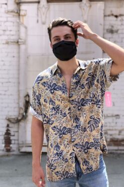 80s Pierre Cardin Rayon Hawaiian Shirt - Large