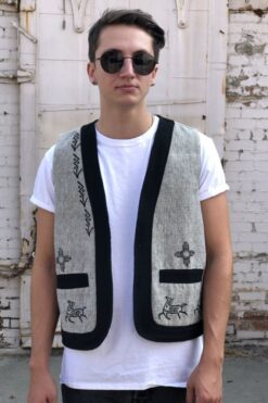 Hand Painted 100% Cotton Vest