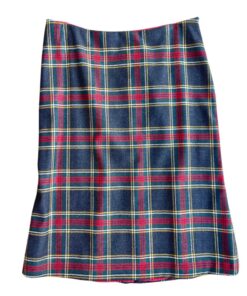 Hotbox-Vintage-South-Pasadena-California-Moschino-Plaid-Skirt-