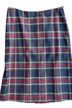 Hotbox-Vintage-South-Pasadena-California-Moschino-Plaid-Skirt-