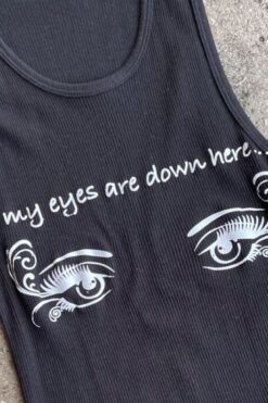 my eyes are down here...tank - xs/small