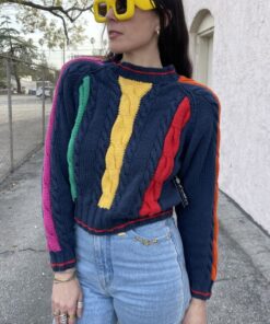 Hotbox-Vintage-South-Pasadena-California-Online-Chunky-Knit-Sweater-_2827 Large