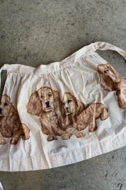 Vintage Cocker Spaniel Apron