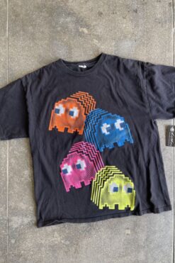 Vintage Pac Man Ghosts Tee Shirt - L