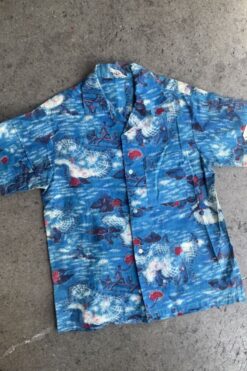 Vintage Mens 50s/60s Hawaiian Shirt - M