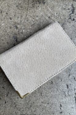Vintage Grey Suede Card and Pocket Photo Album