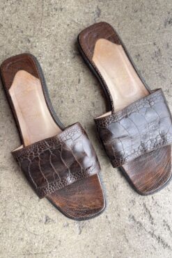 Vintage Christian Louboutin Flat Slides - 38 1/2