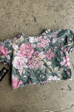 Vintage Kids Floral Puff-Sleeve Top - 5T