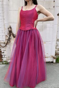 Vintage Jessica McClintock Gunne Sax Evening Gown - size  7