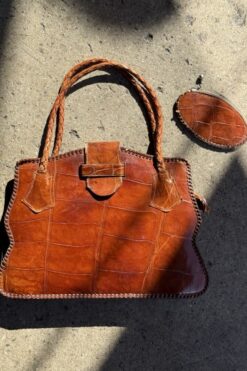 Alternative view of 50s Alligator Purse and Coin Pouch Set