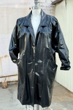 90s Vinyl Rain Jacket Kenn Sporn For Wippette, L