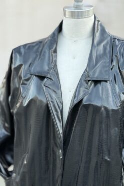 Alternative view of 90s Vinyl Rain Jacket Kenn Sporn For Wippette, L