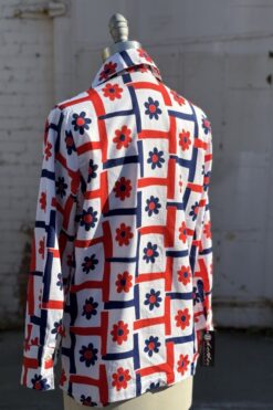Alternative view of 70s Floral Button Up