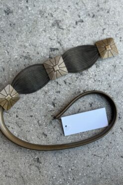 Alternative view of 70s Metal Mesh Belt