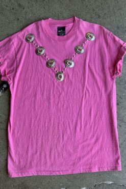 1980s Studded Buckle T-Shirt