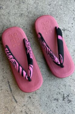 Pink Japanese Zori Sandal