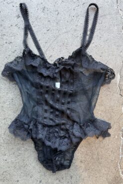 80s Emil Bole Lingerie Bodysuit
