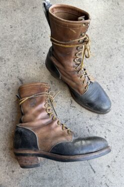 Vintage Chippewa Steel Toe Boots- Men's 9.5 / Women's 11.5