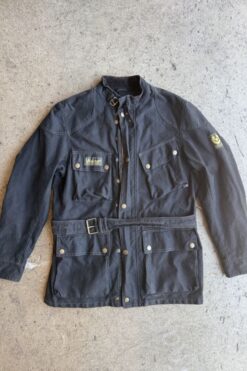 1980s Belstaff Waxed Trialmaster Jacket