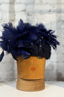 50s Duck Feather Wool Hat