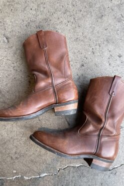 Vintage Chippewa Leather Boots - 9.5 Mens