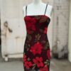 Y2k Charlotte Russe Rose Mesh Dress - S