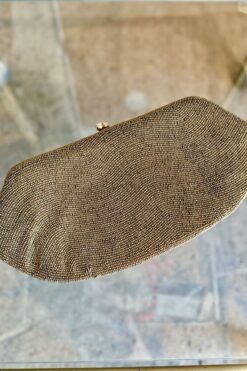 copper beaded clotuch 6106