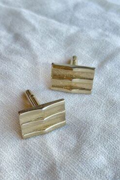 Vintage Swank Gold Tone Cufflinks