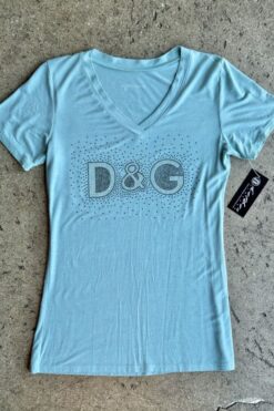 Y2K Bedazzled Dolce and Gabbana T-Shirt