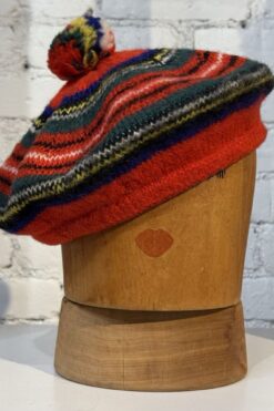 Vintage Royal Stewart Wool Scottish Tam Beret