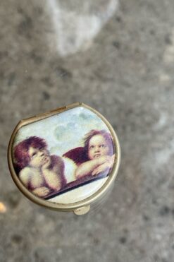 SOLD 90s Raphael Cherubs Pill Box