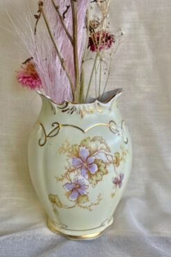 Vintage Champagne Gold Laughlin Vase - Local Pick-up Only