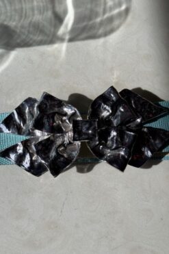 Alternative view of 1987 Mimi D. In Metal Bow Belt Buckle