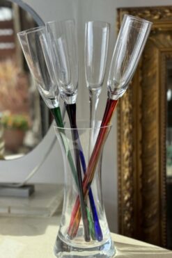 4548 baseless champange flutes