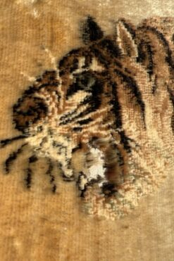 Alternative view of Vintage Velvet Tiger Wall Tapestry